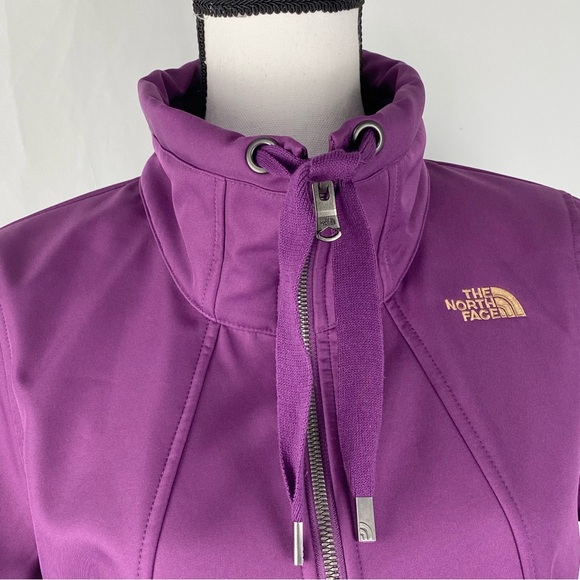 The North Face Purple Full Zip Fleece Lined Jacket Size Small - Picture 2 of 11